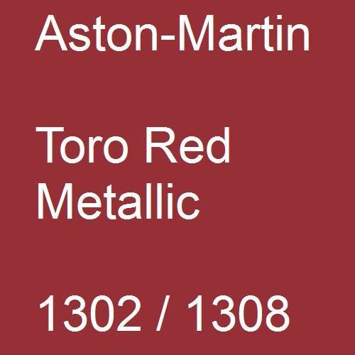 Aston-Martin, Toro Red Metallic, 1302 / 1308.